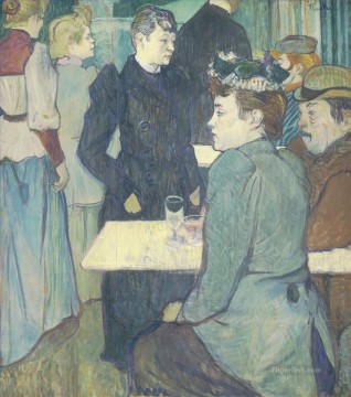 corner in the moulin de la galette 1892 Toulouse Lautrec Henri de Oil Paintings